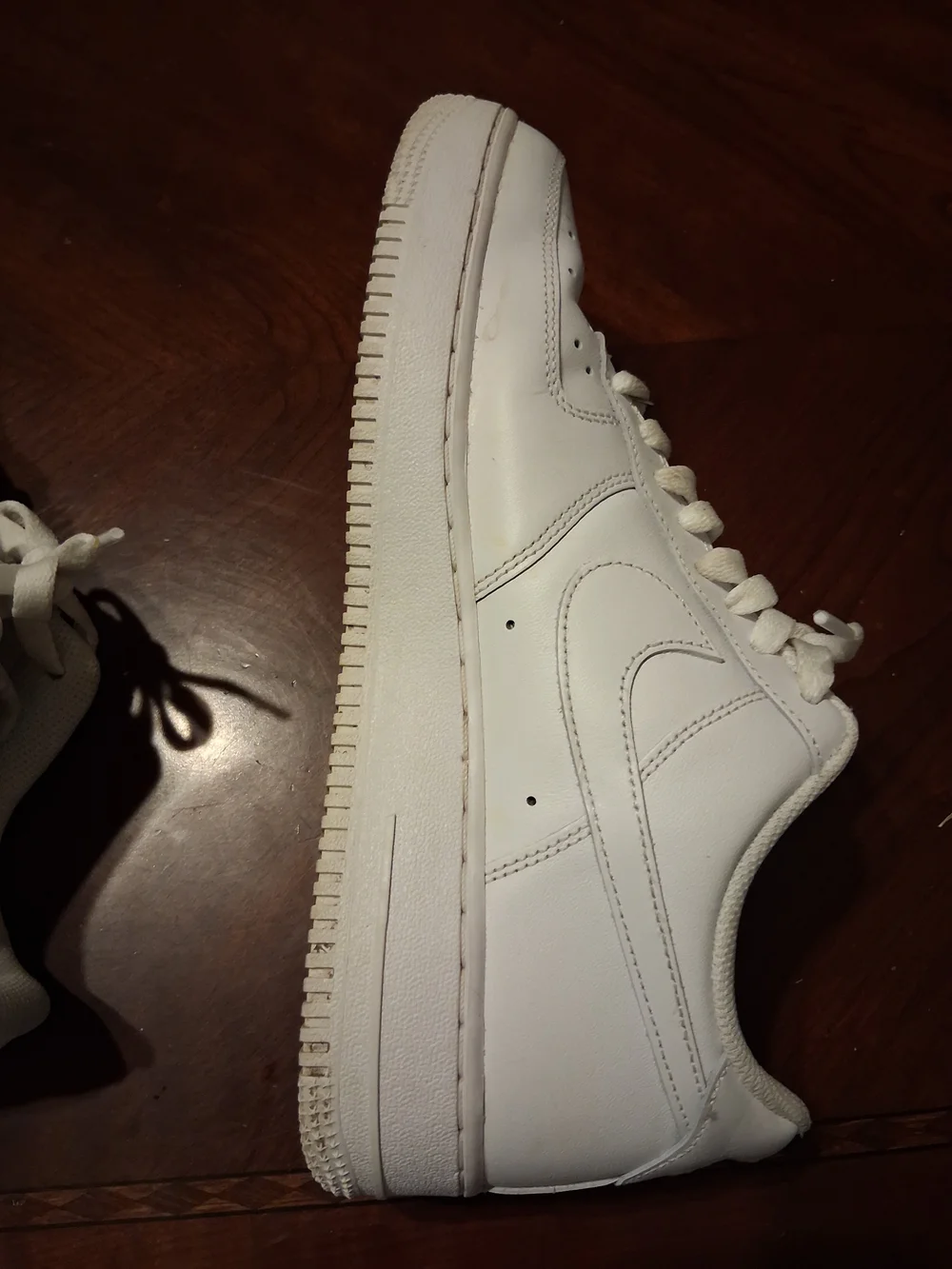 Size 8- Nike Air Force 1 Low White Mens.
